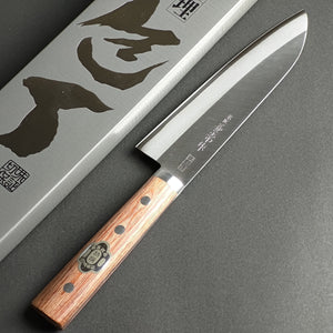 Kanetsune High Carbon Steel Santoku knife 165mm KC-148