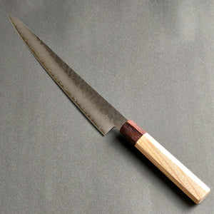 Sakai Takayuki 33-Layer Damascus Hammered VG10 Wa Sujihiki Knife 240mm