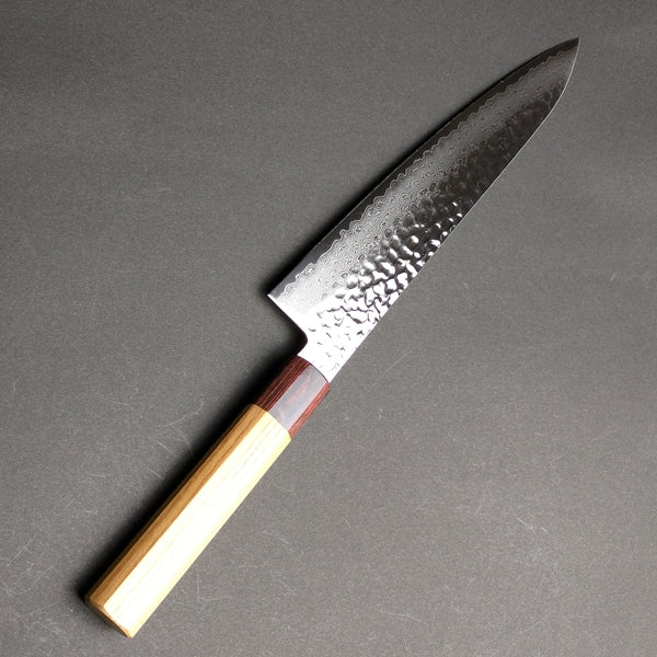 Sakai Takayuki 33-Layer Damascus Hammered VG10 Wa Gyuto Knife 210mm