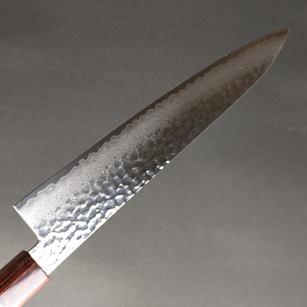 Sakai Takayuki 33-Layer Damascus Hammered VG10 Wa Gyuto Knife 210mm