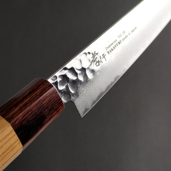 Sakai Takayuki 33-Layer Damascus Hammered VG10 Wa Petty Knife 150mm