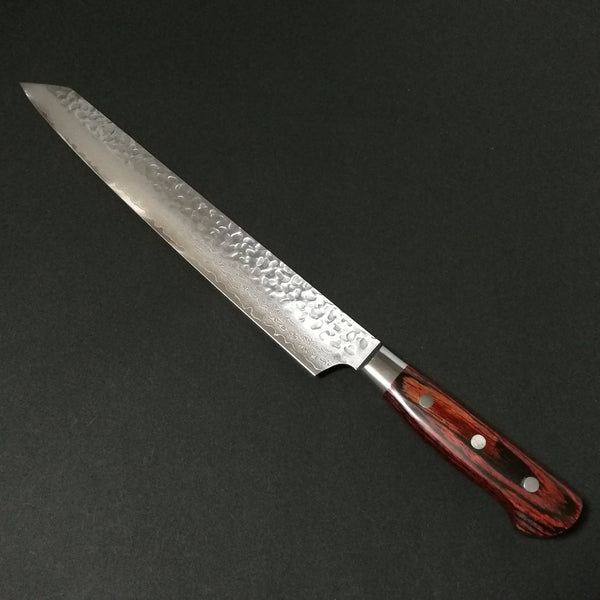 Sakai Takayuki 33-Layer VG10 Damascus Kengata Yanagiba 270mm 10.6"