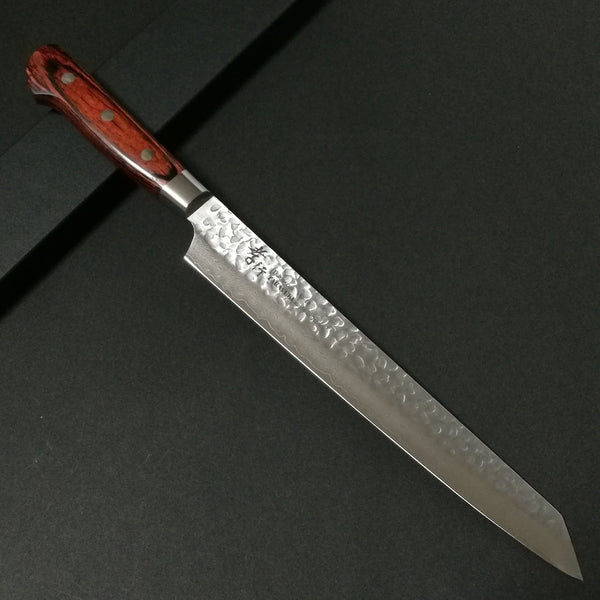 Sakai Takayuki 33-Layer VG10 Damascus Kengata Yanagiba 270mm 10.6"