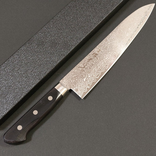 Sakai Takayuki 45-Layer Damascus Mirrored Chef's Gyuto Knife 210mm (8.2")