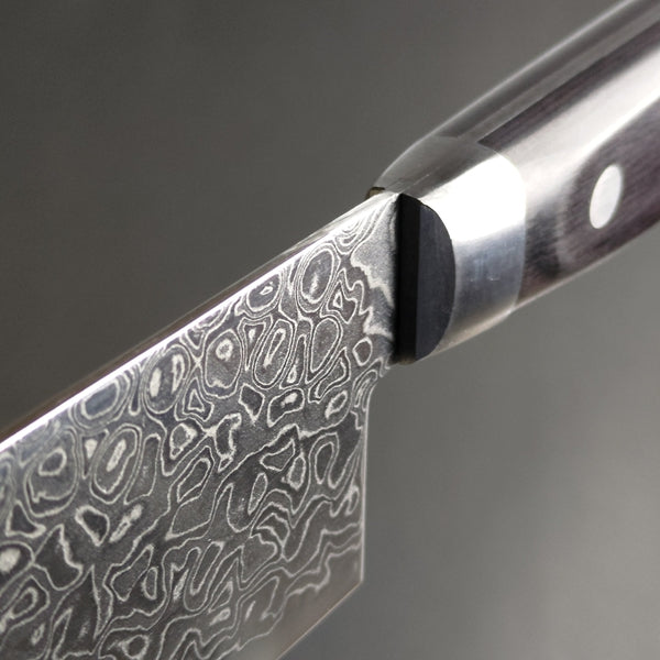 Sakai Takayuki 45-Layer Damascus Mirrored Nakiri Vegetable Knife 160mm (6.3"")