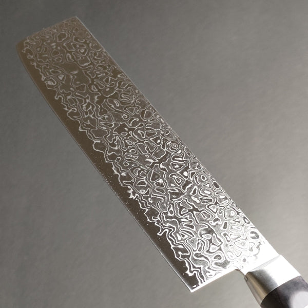 Sakai Takayuki 45-Layer Damascus Mirrored Nakiri Vegetable Knife 160mm (6.3"")