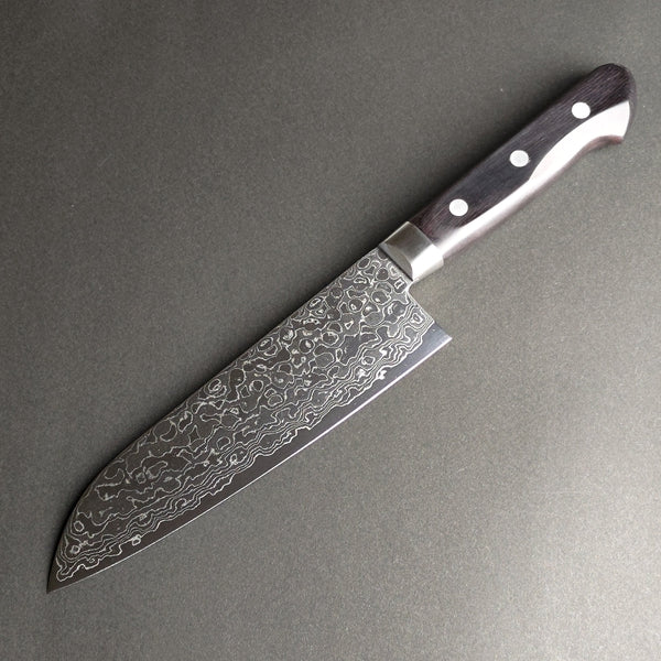 Sakai Takayuki 45-Layer Damascus Mirrored Santoku Knife 170mm (6.7"")