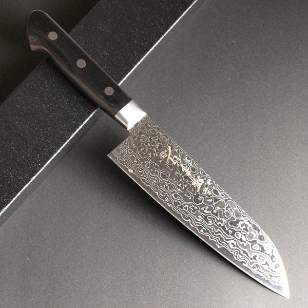 Sakai Takayuki 45-Layer Damascus Mirrored Santoku Knife 170mm (6.7"")
