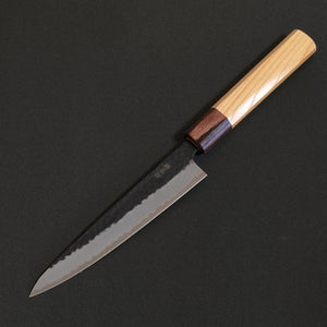 Sakai Takayuki Aogami Super Wa Petty Knife Kurouchi Hammered 150mm