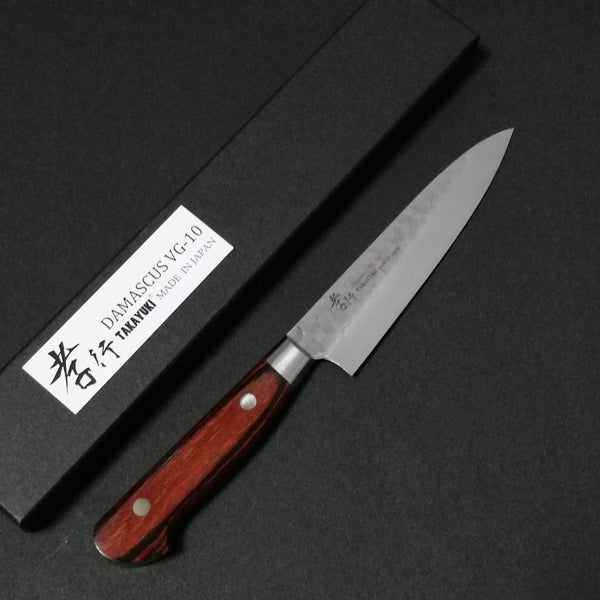 Sakai Takayuki Petty 33-Layer VG10 Damascus 120mm 4.7""