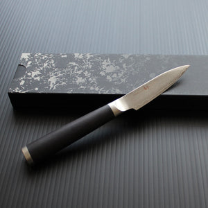 Shikisai MIYAKO 33 Layer Damascus Paring Knife 80mm-Japan Knife Shop