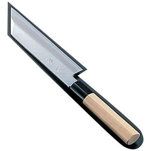 Yukifuji Peeling Knife 165mm Chu-kasumi White Steel