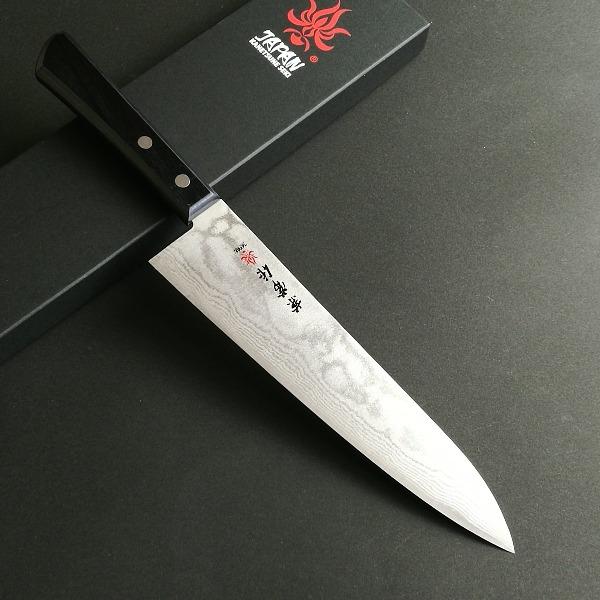 Kanetsune 17-Layer Damascus Chef Knife(Gyuto) 210mm KC-301