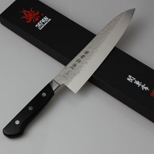 Kanetsune Seki Japan KC-096 High Carbon Steel 220mm Rosewood Chinese  Cleaver Knife - Kanetsune USA