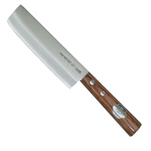 Kanetsune KC-315 Nakiri Vegetable Knife 135mm Plywood handle-Japan Knife Shop