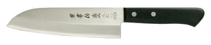 Kanetsune Santoku Knife 165mm Carbon Steel 3-Layer KC-327-Japan Knife Shop