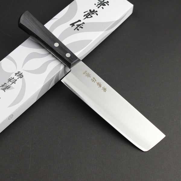 Kanetsune Seki Takefu Shiro2 Stainless Nakiri knife 165mm KC-324