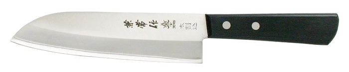 Kanetsune Shiro2 Stainless Santoku knife 165mm KC-323