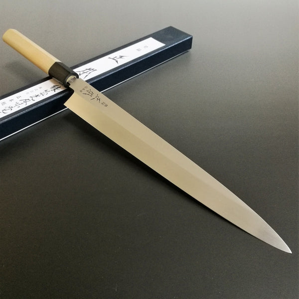 Masamoto Cobalt Steel Yanagiba 240mm-Japan Knife Shop
