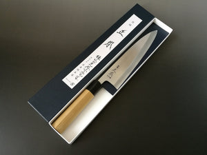 Masamoto Honkasumi Tamashiro Steel Ai-Deba Knife 240mm-Japan Knife Shop