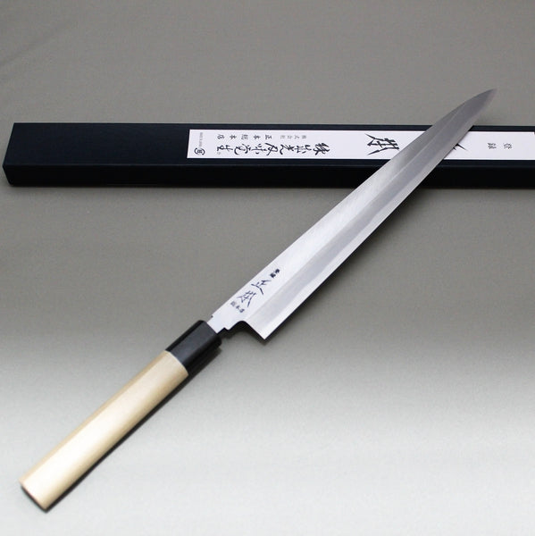 Masamoto Honkasumi Tamashiro Steel Yanagiba 270mm-Japan Knife Shop