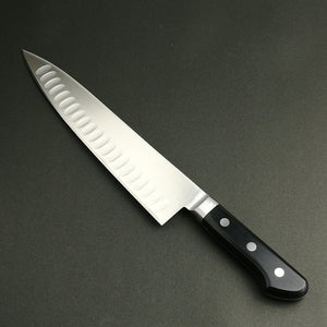 Misono MV Stainless Dimples(Salmon) Gyuto Knife 240mm-Japan Knife Shop