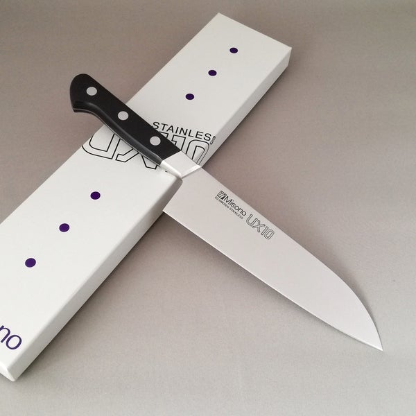 Misono UX10 Swedish Stainless Santoku Knife 180mm