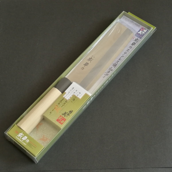 Narihira Stainless Japanese traditional Nakiri Knife 160mm