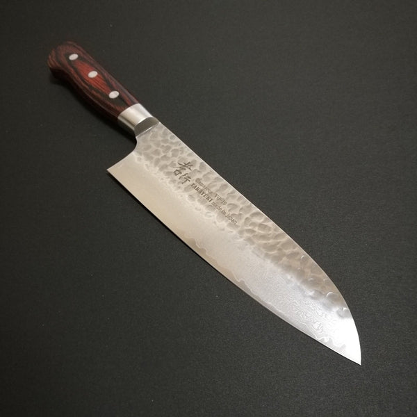 Sakai Takayuki 33-Layer VG10 Damascus Santoku 180mm (7.1")-Japan Knife Shop