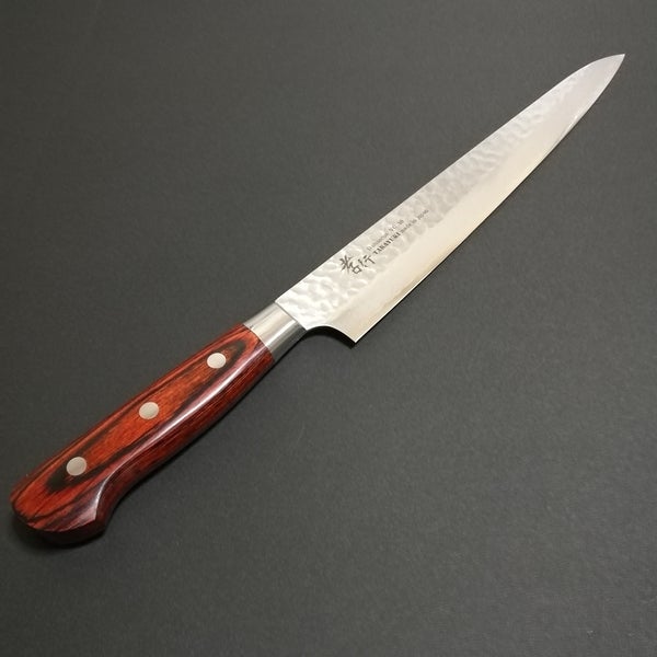 Sakai Takayuki 33 Layer Hammered Damascus Sujihiki 240mm (9.4