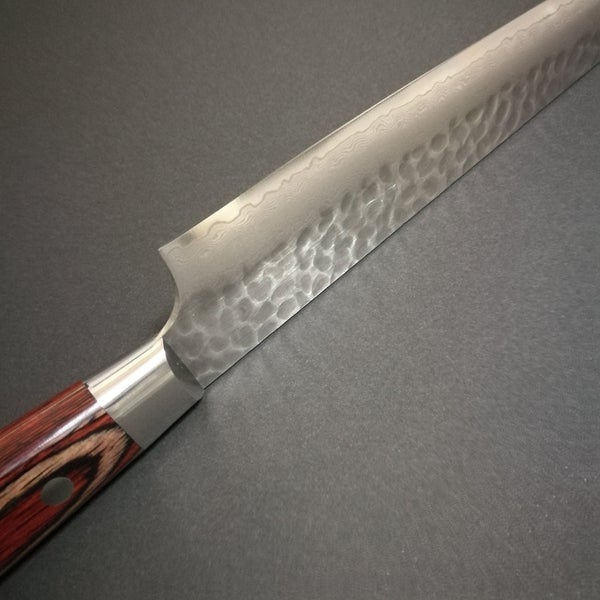 Sakai Takayuki 33 Layer Hammered Damascus Sujihiki 240mm (9.4