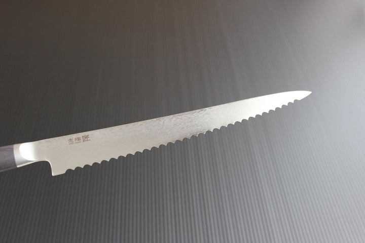 Shikisai MIYAKO 33 Layer Damascus Bread Slicer 230mm