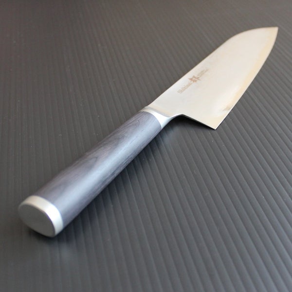 Shizu Hamono Shikisai Miyako Santoku 180mm (7.1