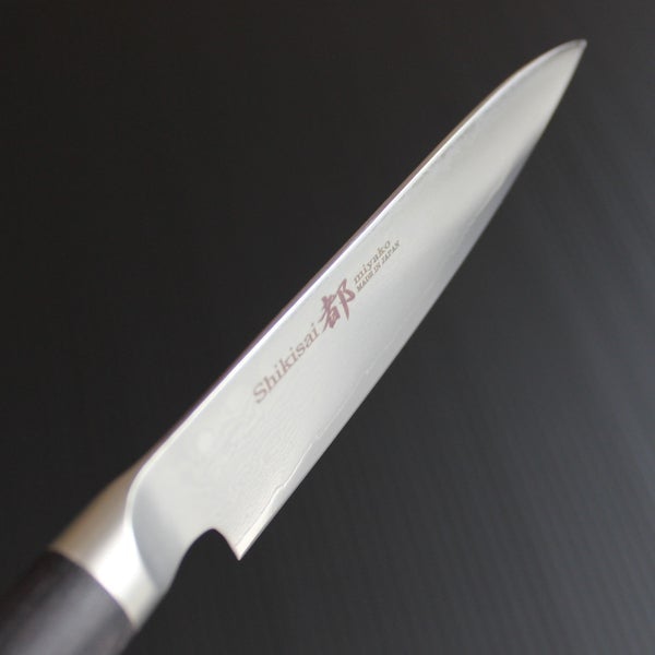 Shikisai MIYAKO 33 Layer Damascus Utility Knife (Petty) 130mm