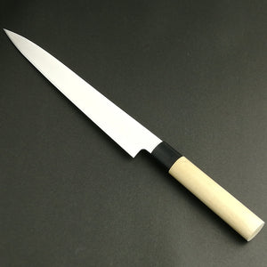 TOJIRO FUJITORA MV Stainless Yanagiba Knife Wood Handle 270mm-Japan Knife Shop